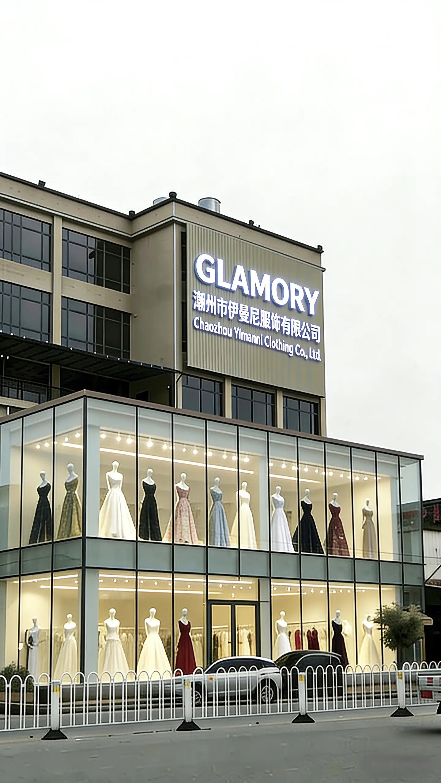 `Chaozhou Factory Luxury Evening Gown